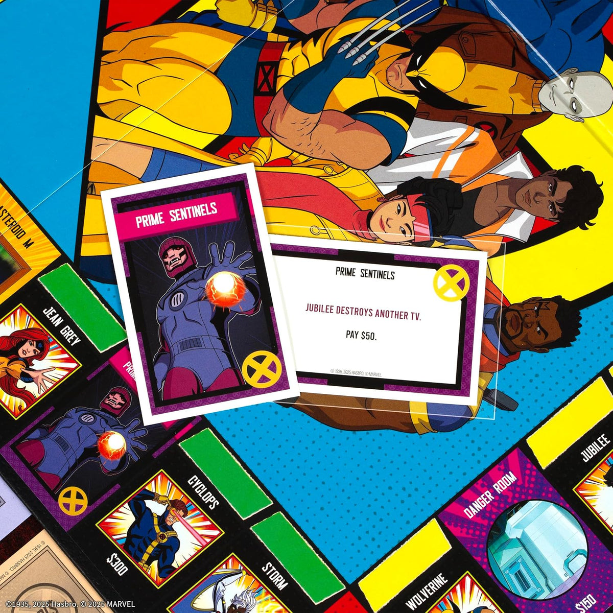 Monopoly: X-Men 97 - view 04 | Savvy Hobbyist