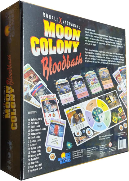 Moon Colony Bloodbath Rio Grande Games - view 08 | Savvy Hobbyist