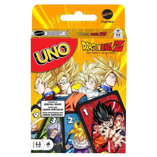 Mattel UNO Dragon Ball Z Card Game