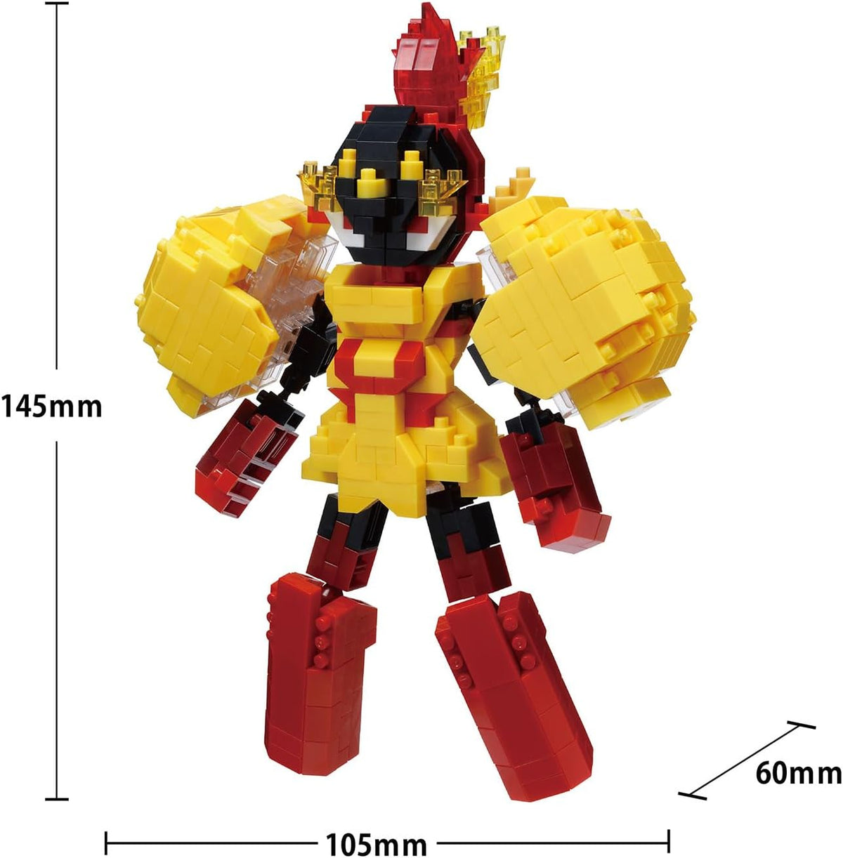 Nanoblock Pokémon Armarouge - view 04 | Savvy Hobbyist