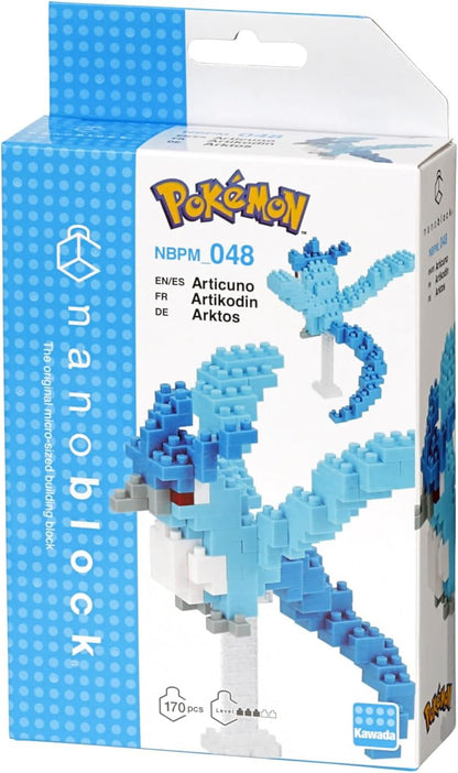Nanoblock Pokémon Articuno - view 04 | Savvy Hobbyist