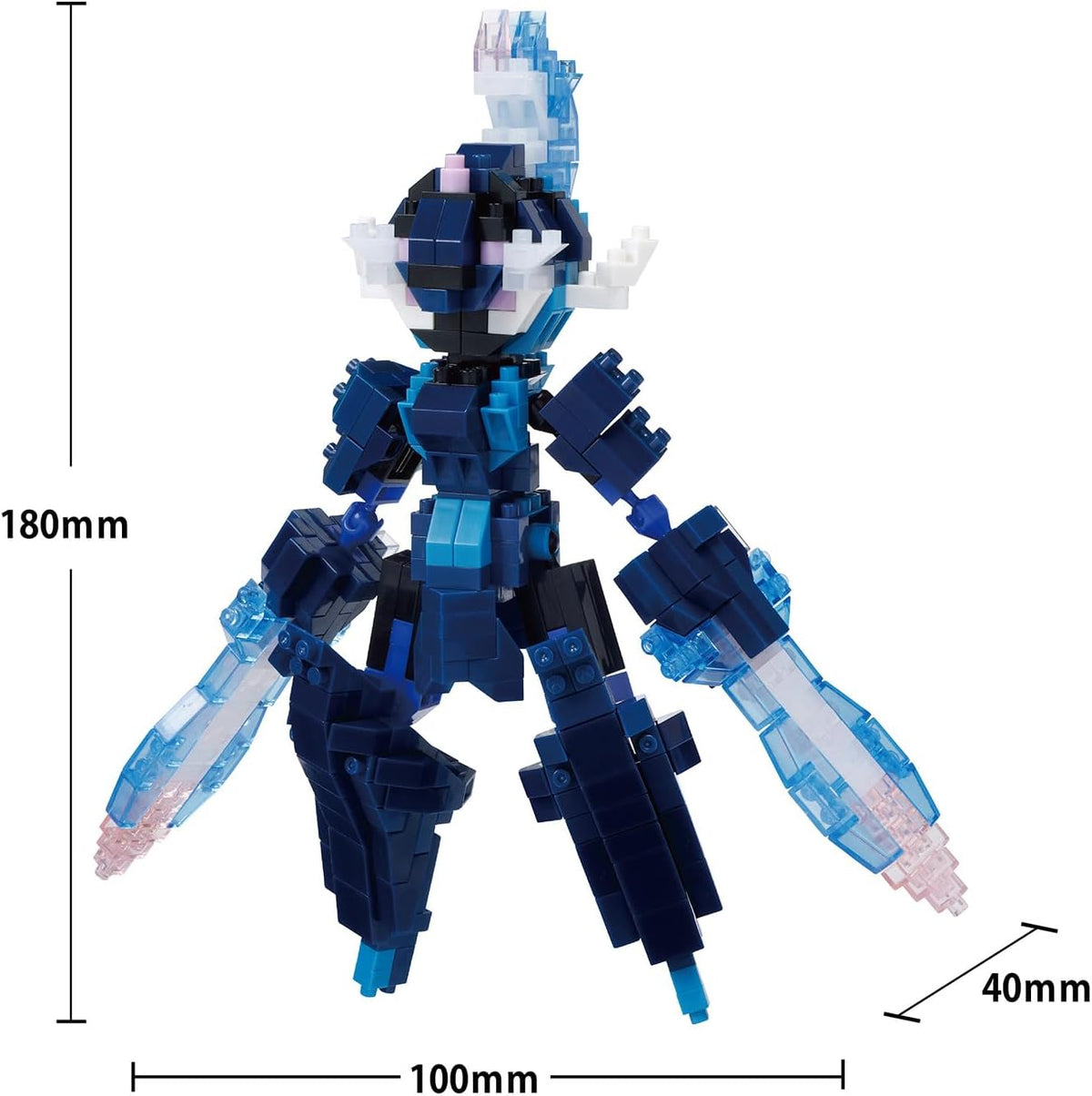 Nanoblock Pokémon Ceruledge - view 04 | Savvy Hobbyist