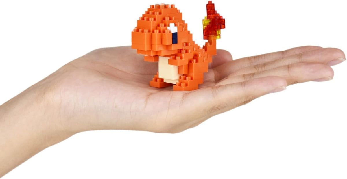 Nanoblock Pokémon Charmander - view 05 | Savvy Hobbyist