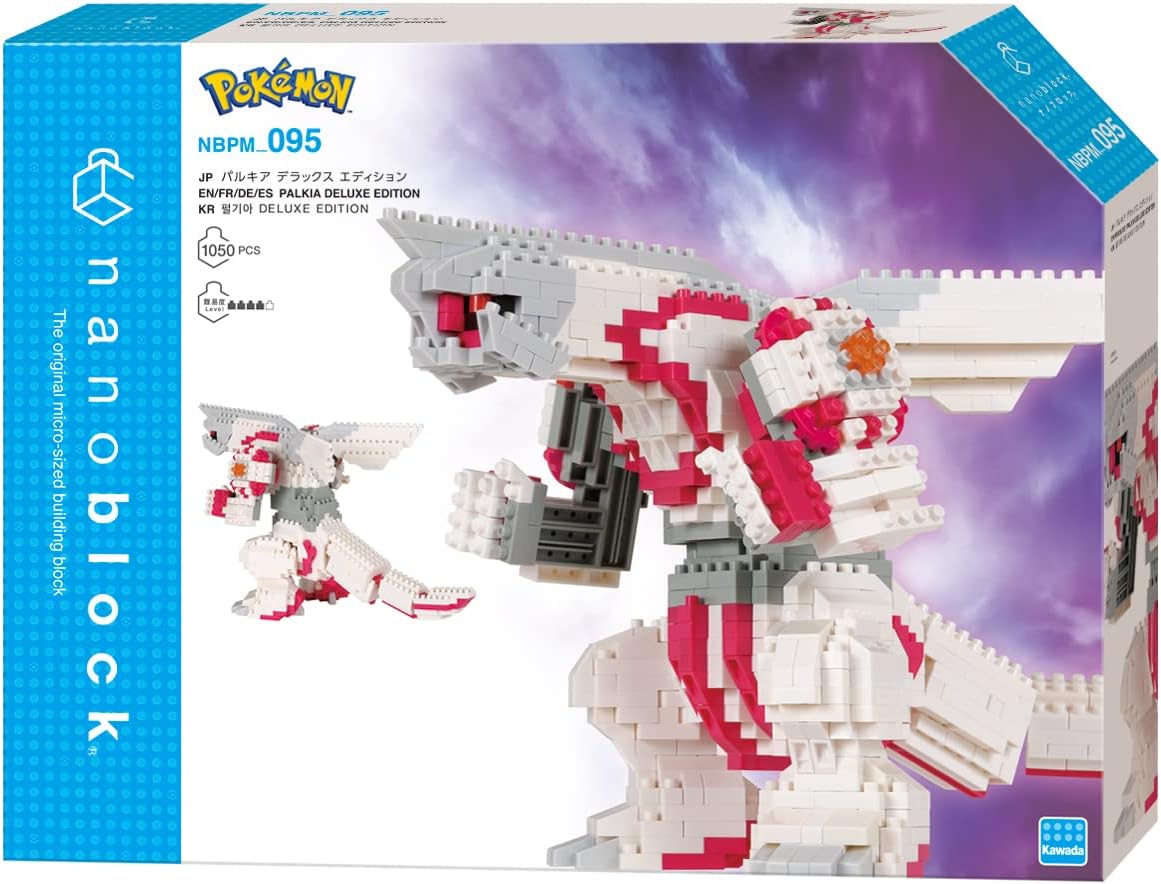 Nanoblock Pokémon Palkia Deluxe Edition - view 05 | Savvy Hobbyist