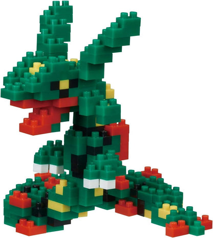 Nanoblock Pokémon Rayquaza - view 03 | Savvy Hobbyist