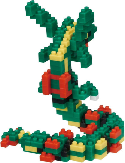 Nanoblock Pokémon Rayquaza - view 04 | Savvy Hobbyist