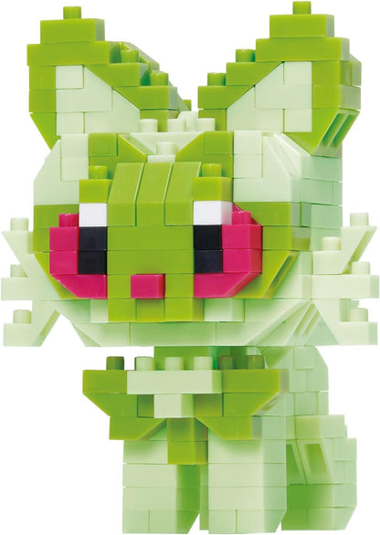 Nanoblock Pokémon Sprigatito - view 05 | Savvy Hobbyist