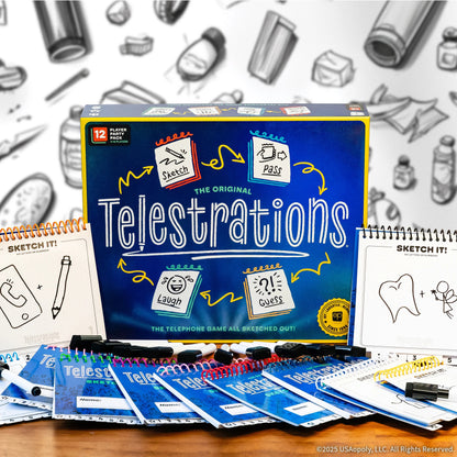 Telestrations 12 Player Party Pack 2nd Edition