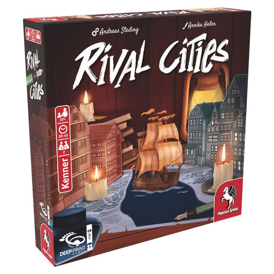 Rival Cities two-player board game by Pegasus Spiele