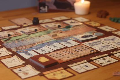 Rival Cities Board Game gameplay - view 03 | Savvy Hobbyist
