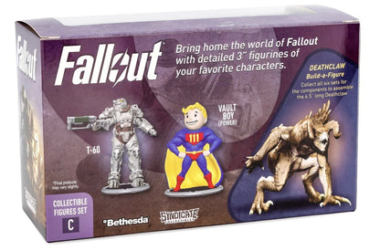 Fallout T-60 and Vault Boy (Power) Mini Figure Set (Build-a-Figure Deathclaw)