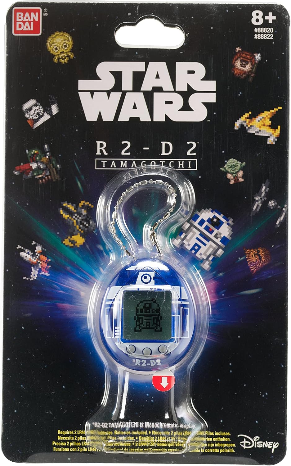Tamagotchi Star Wars R2-D2 Holo Blue Version - view 07 | Savvy Hobbyist