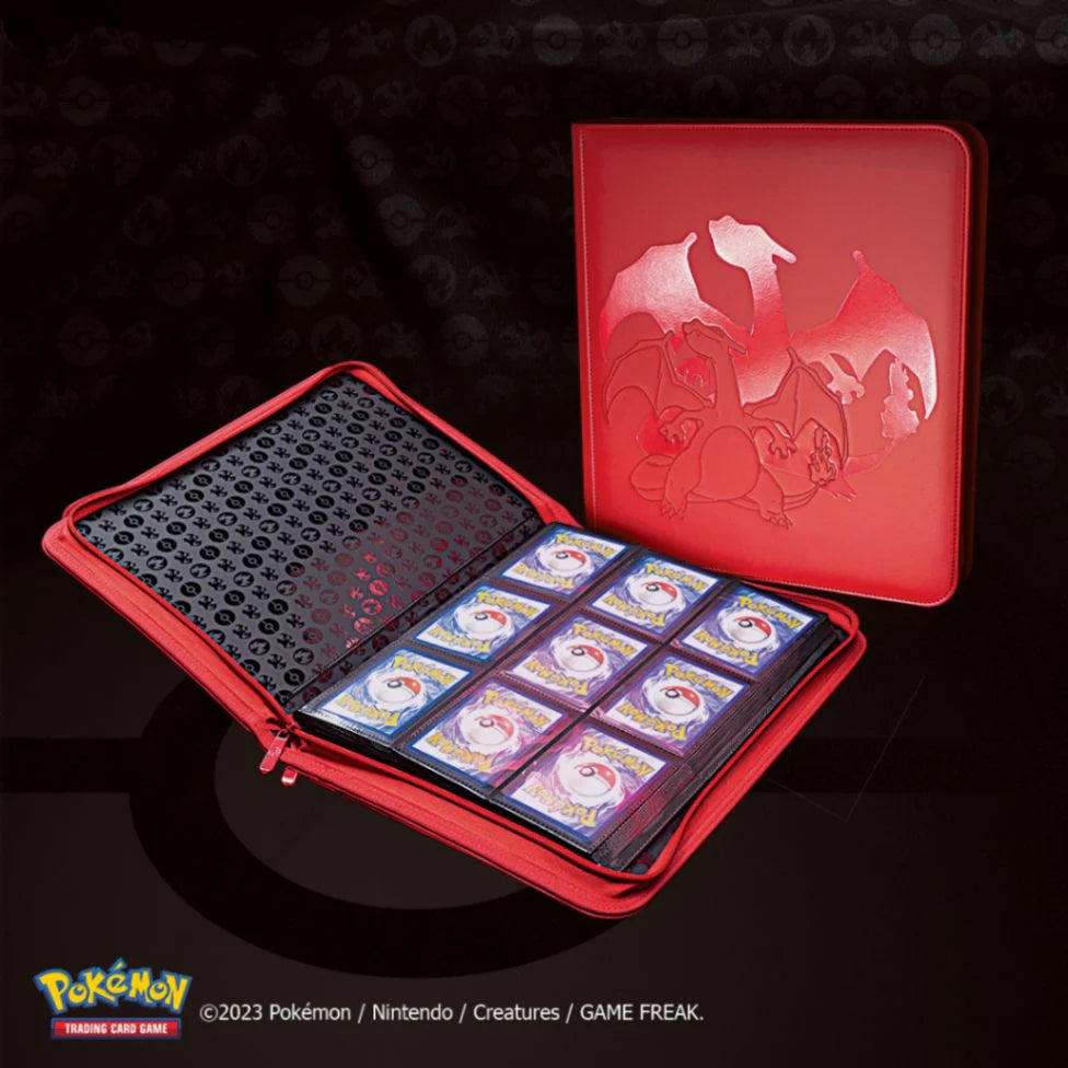 Ulta PRO Elite Series: Charizard 9-Pocket Zippered PRO-BINDER® for Pokemon