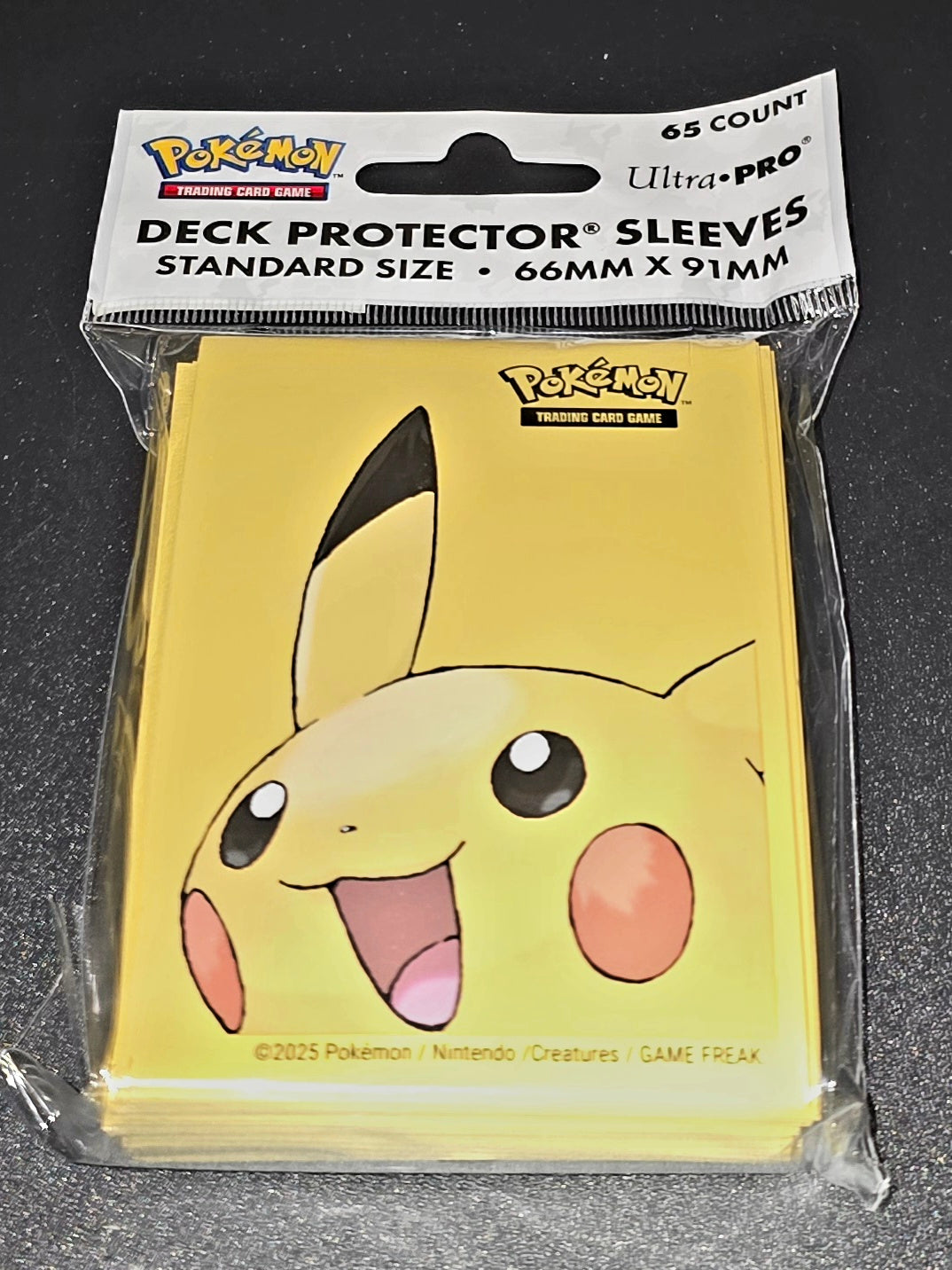 Ultra PRO Sealed Pikachu 65ct DECK PROTECTOR® Sleeves for Pokémon