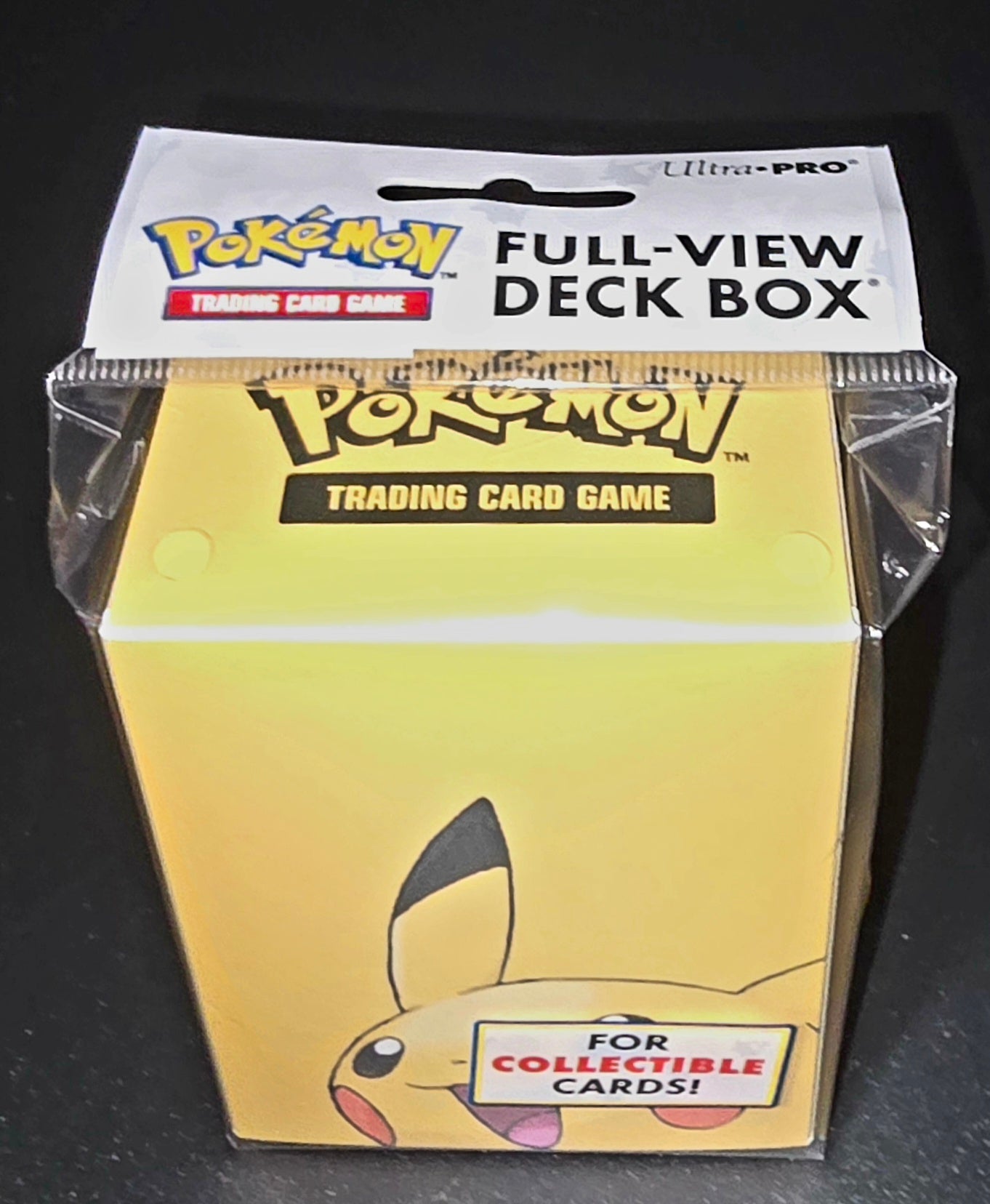 Ultra PRO Sealed Pikachu Full View DECK BOX® for Pokémon