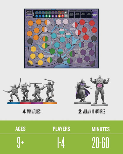 Unmatched Adventures TMNT contents - view 04 | Savvy Hobbyist