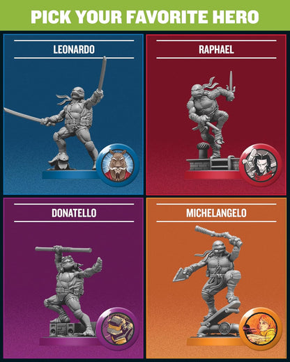 Unmatched Adventures TMNT heroes - view 06 | Savvy Hobbyist