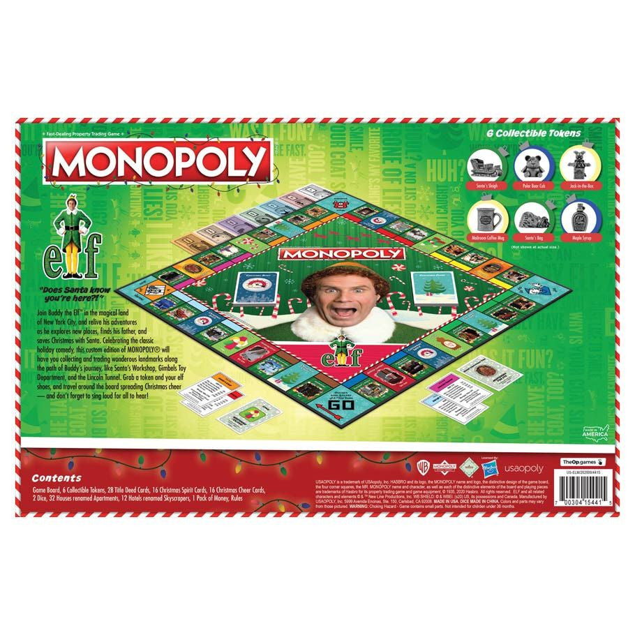 Monopoly Elf edition box — view 2